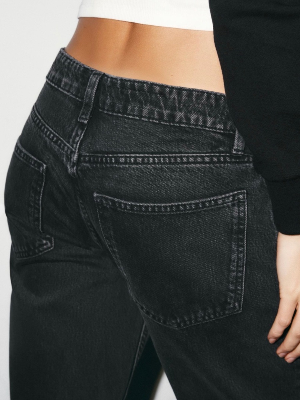 Zara TRF Wide Leg Low Rise Women’s Jeans